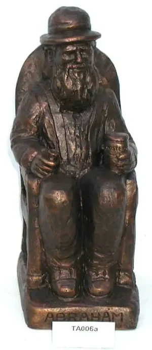 Beeldje abraham zittend