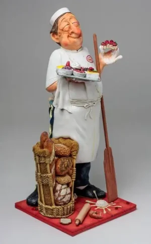 Beroepen beeldje Banketbakker