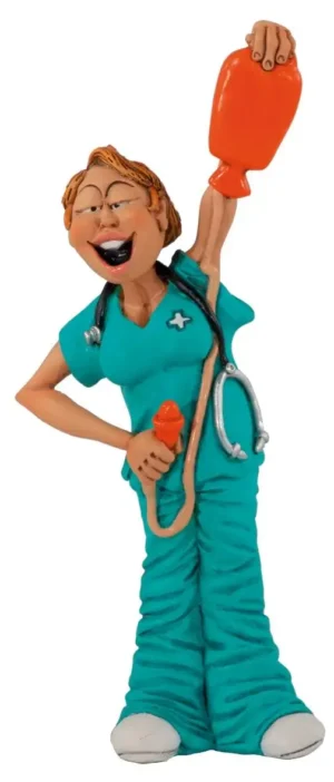 Beroepen beeldje verpleegster