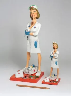 Beroepen beeldje Forchino verpleegster klein