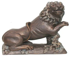 Dierenbeeldje leeuw 30 cm