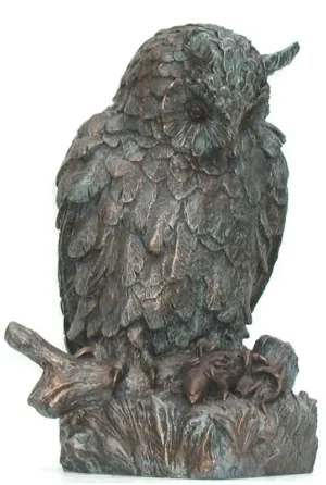 Dierenbeeldje Uil 45 cm