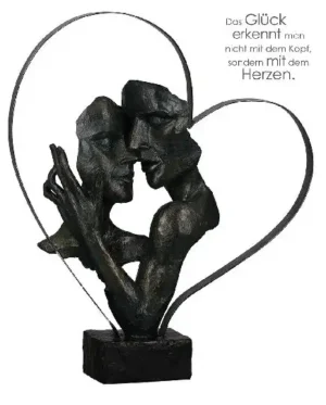 Beeld hart - Geliefden voor elkaar