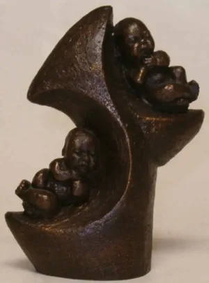 Beeldje Baby's stamboom