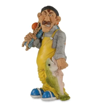 Beroepen beeldje Visser man