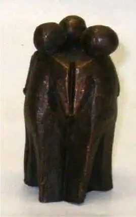 Beeldje kinder vrienschap