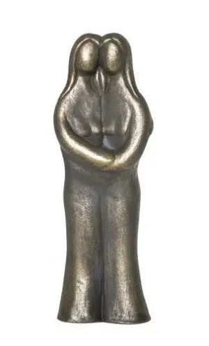 Verliefde vrouwen sculptuur