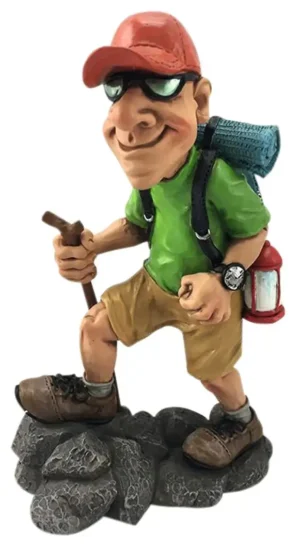 Sport beeldje wandelaar