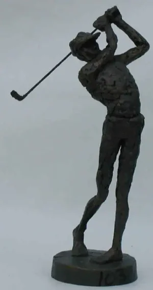 Beeldje Golfer, serie groot