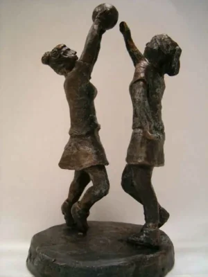 Beeldje Korfbalsters