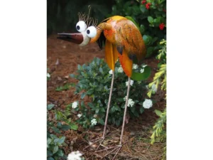 Metalen tuinbeeld vogel harry