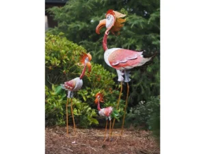 Metalen tuinbeeld vogel ramon