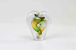 Beeldje Hart Kristal klein